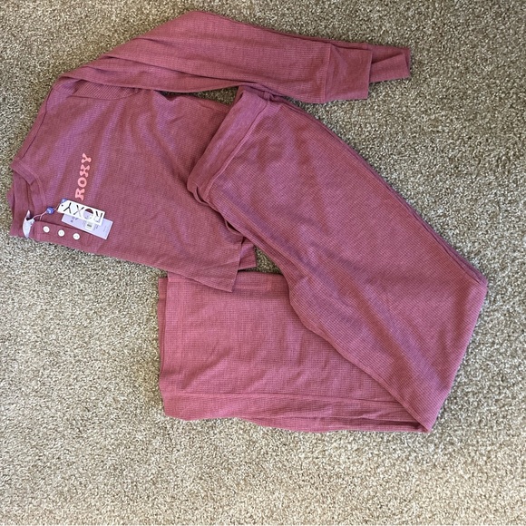 Roxy Kids Pajamas - Cozy Pink Set - Picture 1 of 2